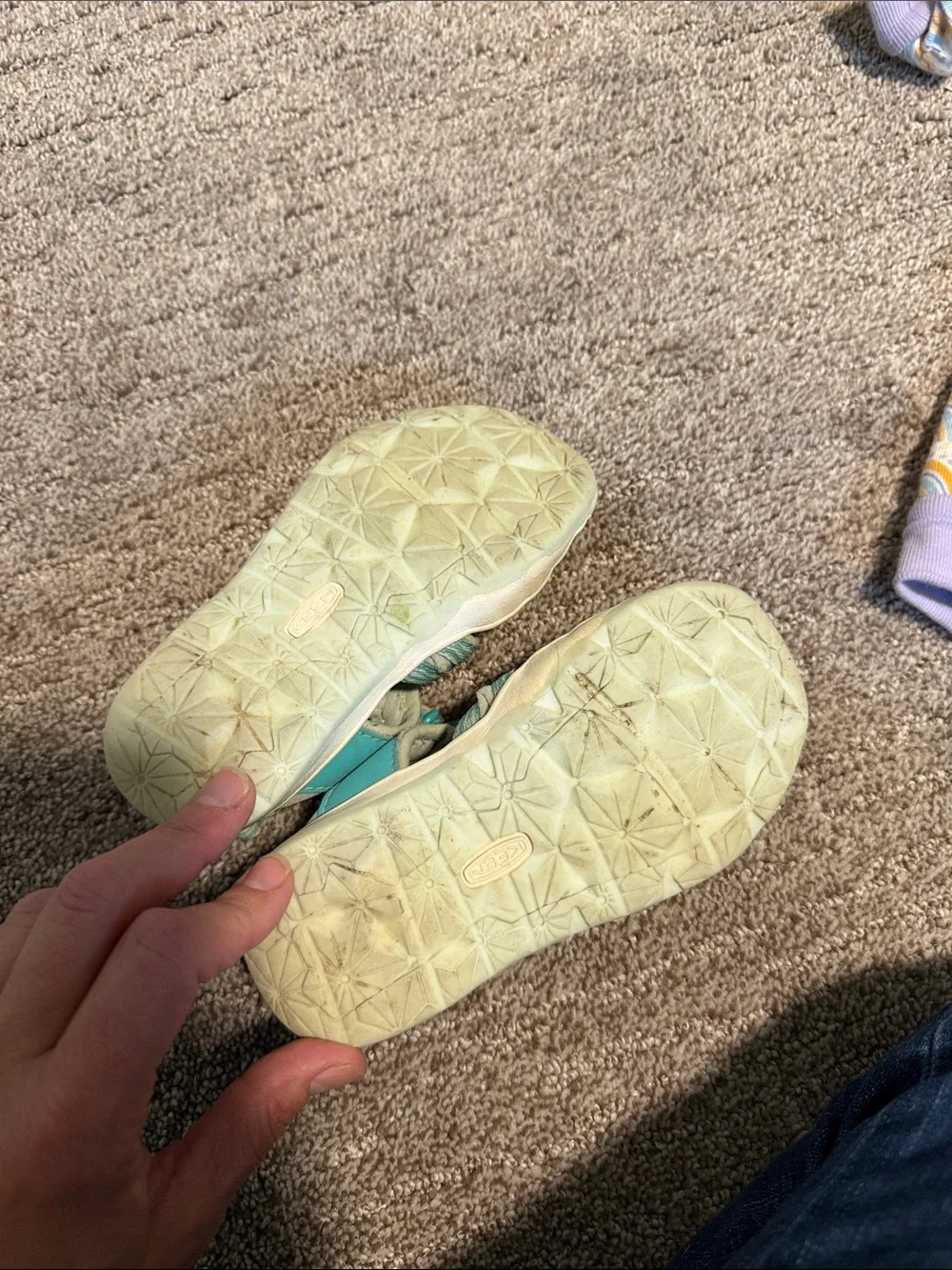 Keen Kids Teal Aqua Closed-Toe Sandals